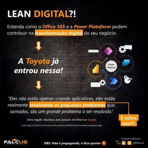 2. Lean digital e O365 – Falcus 2. Lean digital e O365 - Falcus
